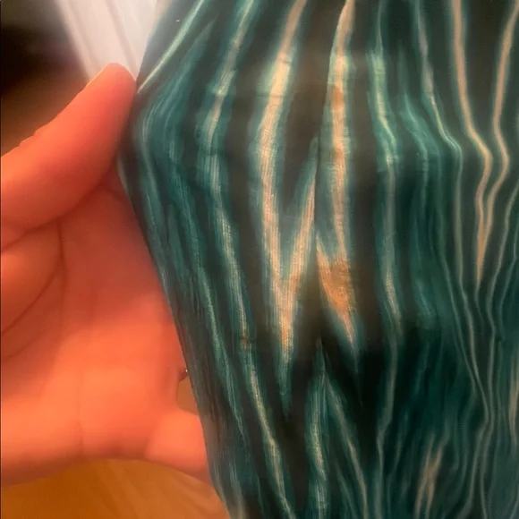 Calvin Klein Blue and White Maxi Dress - Picture 7 of 11